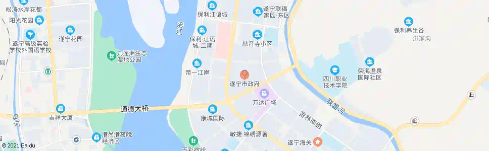 遂宁市政府_公交站地图_遂宁公交_妙搜公交查询2025