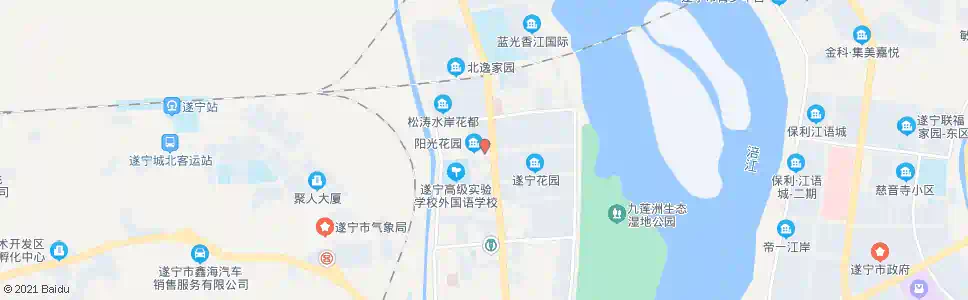 遂宁北固乡_公交站地图_遂宁公交_妙搜公交查询2025
