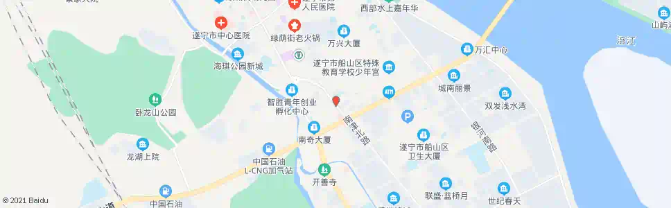 遂宁南津桥招呼站_公交站地图_遂宁公交_妙搜公交查询2025