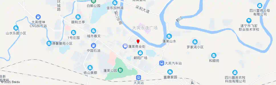 遂宁丰盛街口_公交站地图_遂宁公交_妙搜公交查询2025
