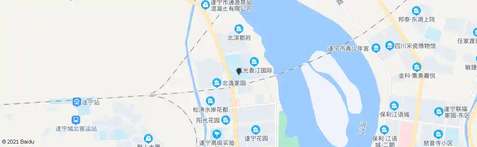 遂宁实验小学_公交站地图_遂宁公交_妙搜公交查询2025