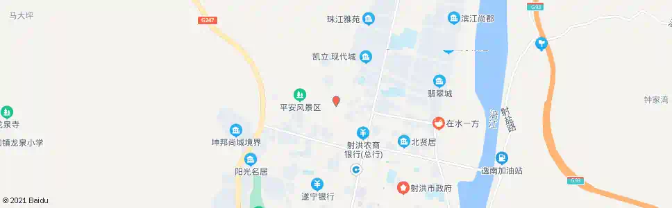 遂宁水竹园_公交站地图_遂宁公交_妙搜公交查询2025