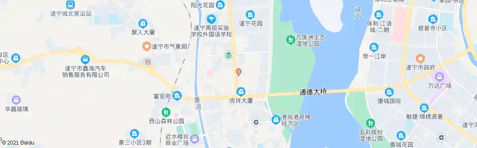遂宁斗城商都_公交站地图_遂宁公交_妙搜公交查询2025