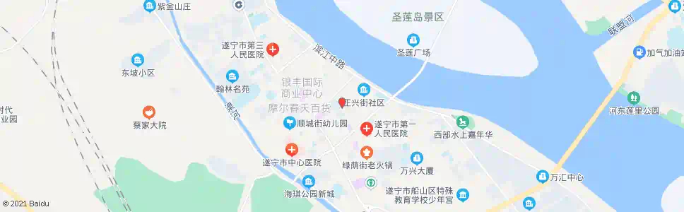 遂宁街市花园_公交站地图_遂宁公交_妙搜公交查询2025