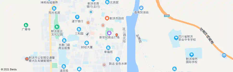 遂宁太和一小德盛校区_公交站地图_遂宁公交_妙搜公交查询2025