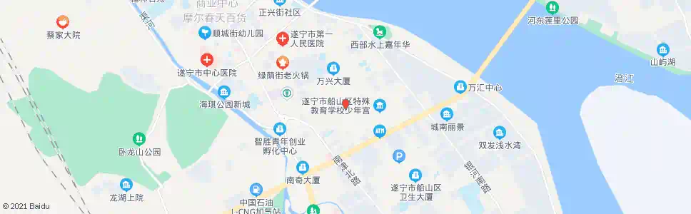 遂宁电江路口_公交站地图_遂宁公交_妙搜公交查询2025