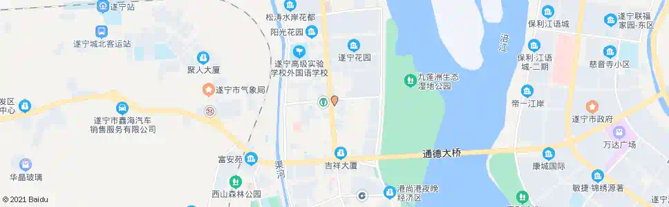 遂宁蓬溪大厦_公交站地图_遂宁公交_妙搜公交查询2025