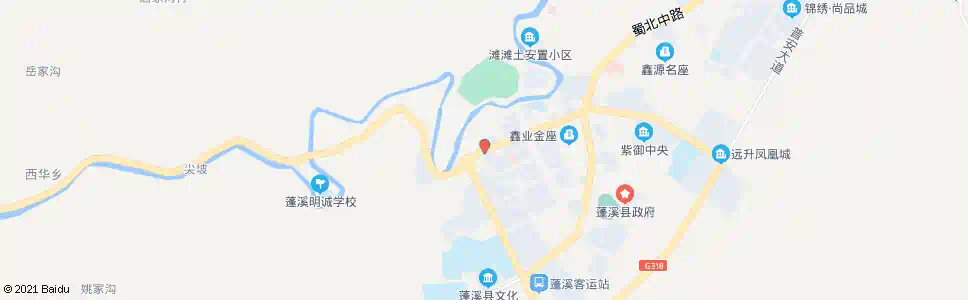 遂宁党校_公交站地图_遂宁公交_妙搜公交查询2025