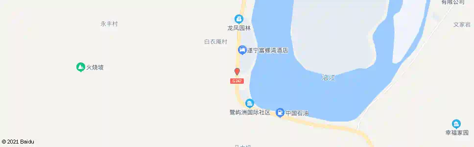 遂宁白衣庵_公交站地图_遂宁公交_妙搜公交查询2025