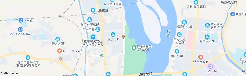 遂宁东街口_公交站地图_遂宁公交_妙搜公交查询2025