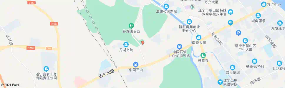 遂宁广德寺_公交站地图_遂宁公交_妙搜公交查询2025