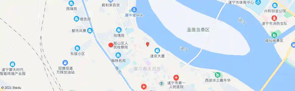 遂宁育才东路(招呼站)_公交站地图_遂宁公交_妙搜公交查询2025