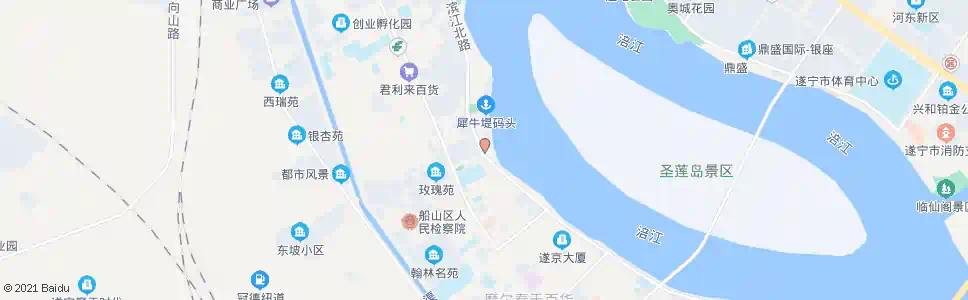 遂宁犀牛提_公交站地图_遂宁公交_妙搜公交查询2025