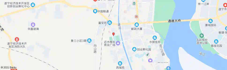 遂宁邮政宾馆_公交站地图_遂宁公交_妙搜公交查询2025