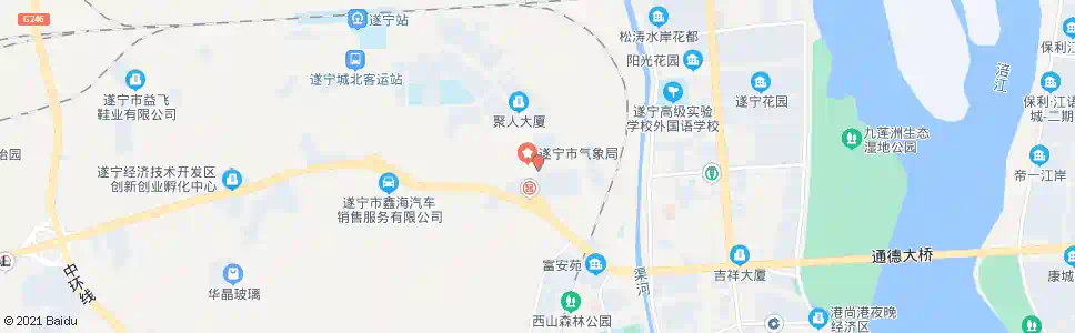 遂宁畜牧局_公交站地图_遂宁公交_妙搜公交查询2025