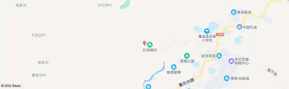 遂宁白塔禅院_公交站地图_遂宁公交_妙搜公交查询2025