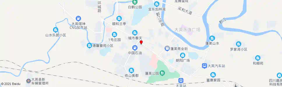 遂宁西转盘_公交站地图_遂宁公交_妙搜公交查询2025