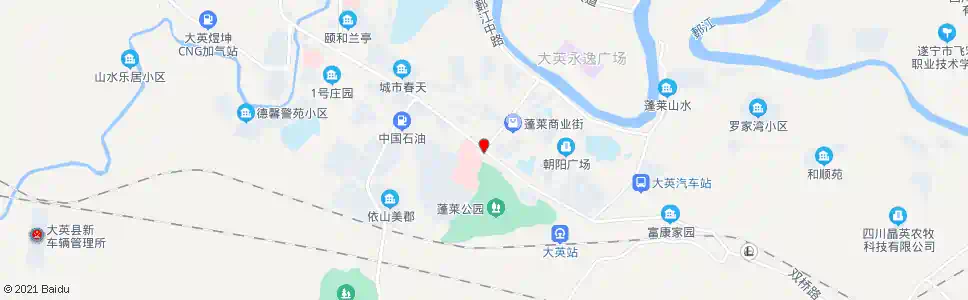 遂宁江南路中段_公交站地图_遂宁公交_妙搜公交查询2025