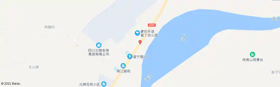 遂宁打铁街口_公交站地图_遂宁公交_妙搜公交查询2025