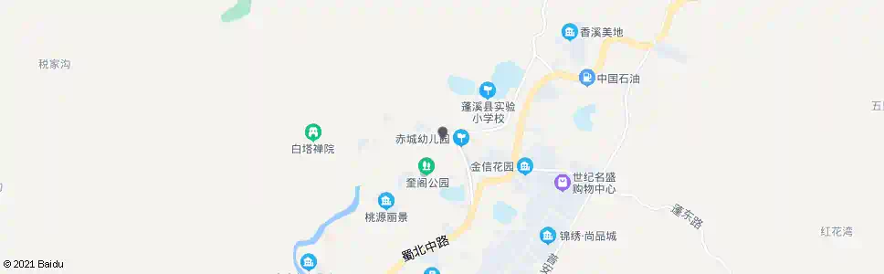 遂宁红星桥_公交站地图_遂宁公交_妙搜公交查询2025