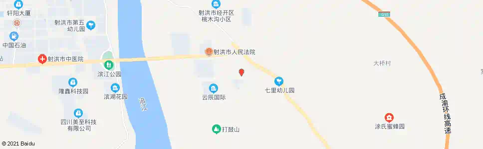 遂宁鲜家岸_公交站地图_遂宁公交_妙搜公交查询2025