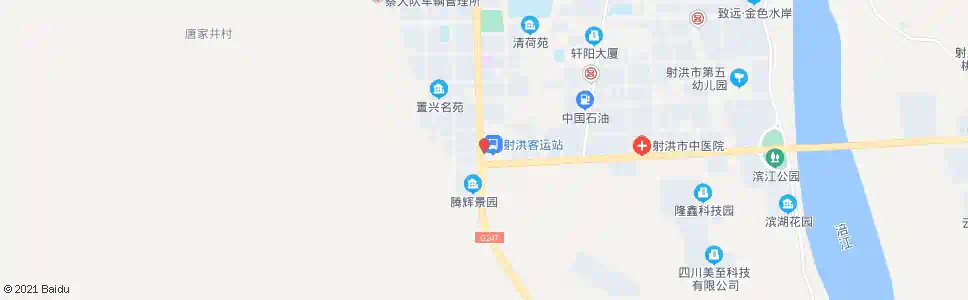 遂宁客运总站_公交站地图_遂宁公交_妙搜公交查询2025