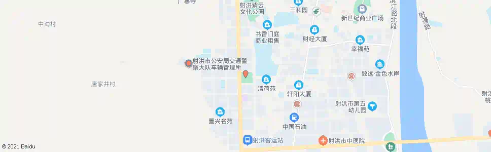 遂宁子昂广场_公交站地图_遂宁公交_妙搜公交查询2025