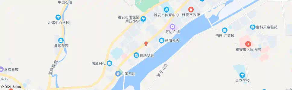雅安桐梓林油库_公交站地图_雅安公交_妙搜公交查询2025