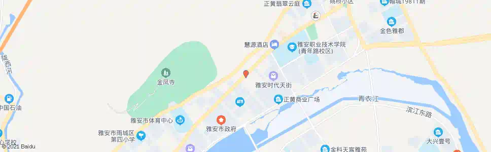 雅安长江造林_公交站地图_雅安公交_妙搜公交查询2025