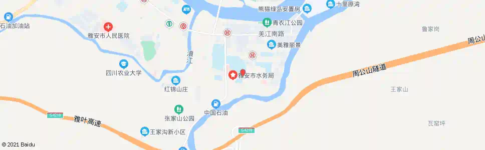 雅安档案校_公交站地图_雅安公交_妙搜公交查询2025