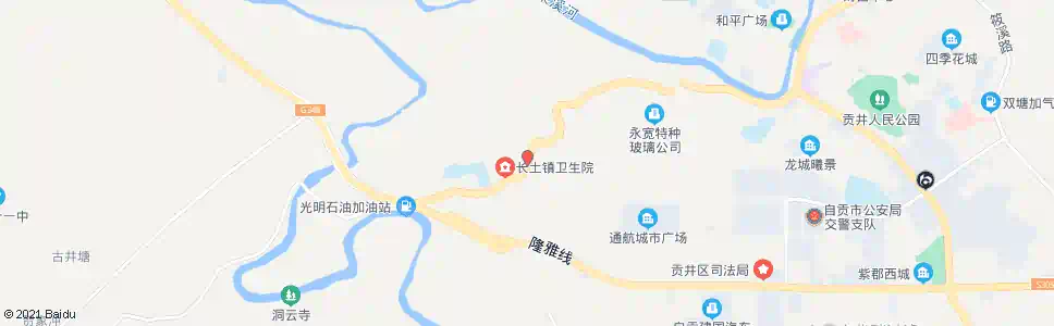 自贡长土(东站)_公交站地图_自贡公交_妙搜公交查询2025