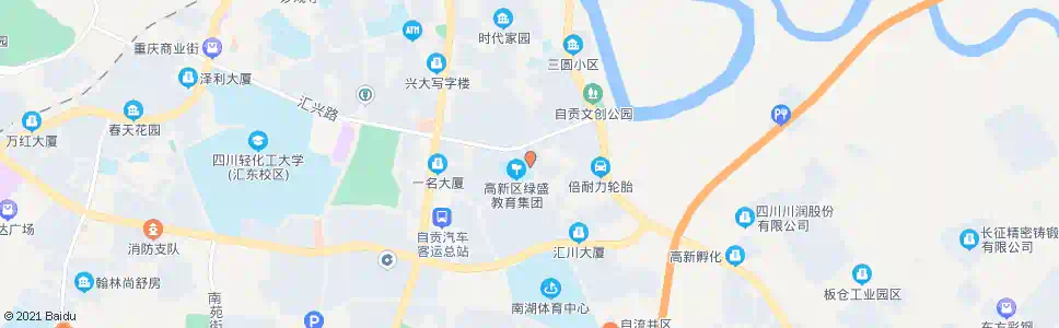 自贡锦苑小区_公交站地图_自贡公交_妙搜公交查询2025