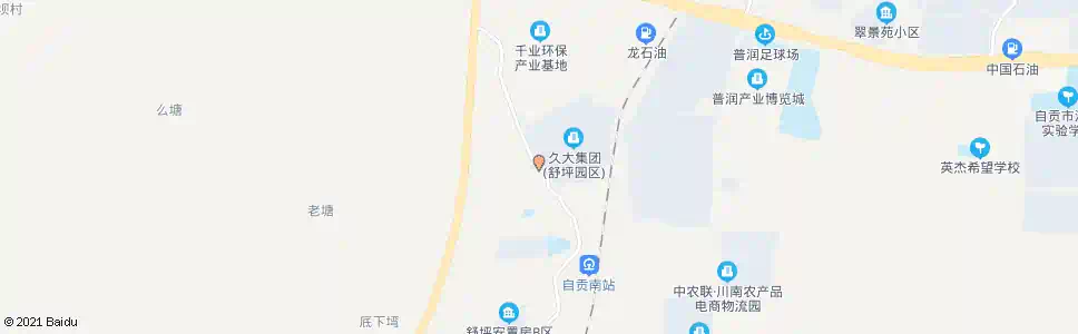 自贡舒坪卫生院_公交站地图_自贡公交_妙搜公交查询2025
