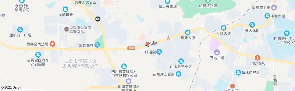 自贡新成车业_公交站地图_自贡公交_妙搜公交查询2025