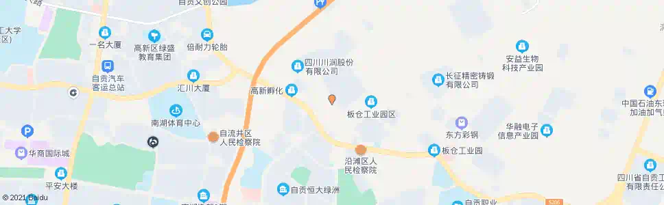 自贡创新制碳_公交站地图_自贡公交_妙搜公交查询2025