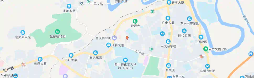 自贡学苑街_公交站地图_自贡公交_妙搜公交查询2025
