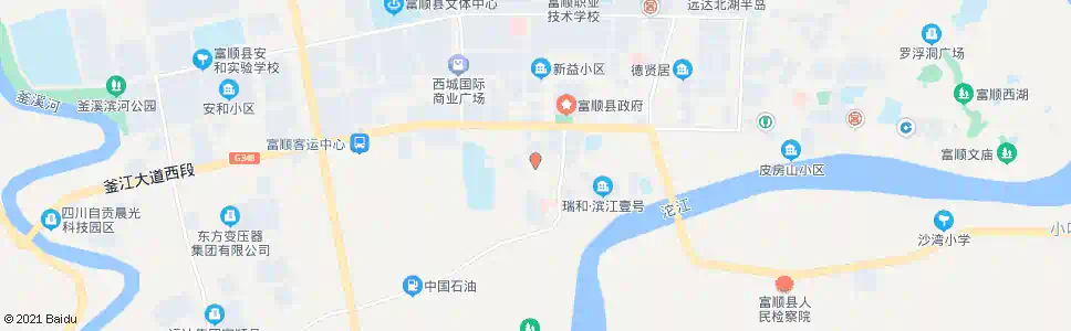 自贡东瓜山市场_公交站地图_自贡公交_妙搜公交查询2025