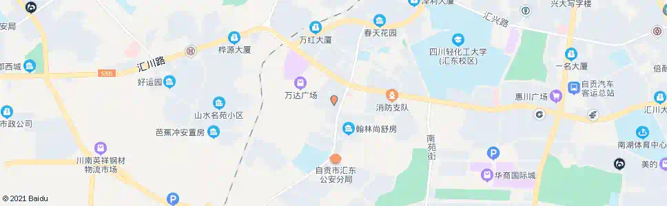 自贡泰丰翰林尚都_公交站地图_自贡公交_妙搜公交查询2025