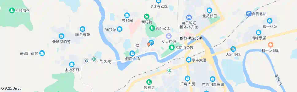 自贡温州商城_公交站地图_自贡公交_妙搜公交查询2025