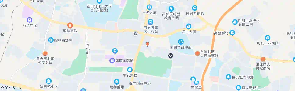 自贡紫薇路_公交站地图_自贡公交_妙搜公交查询2025