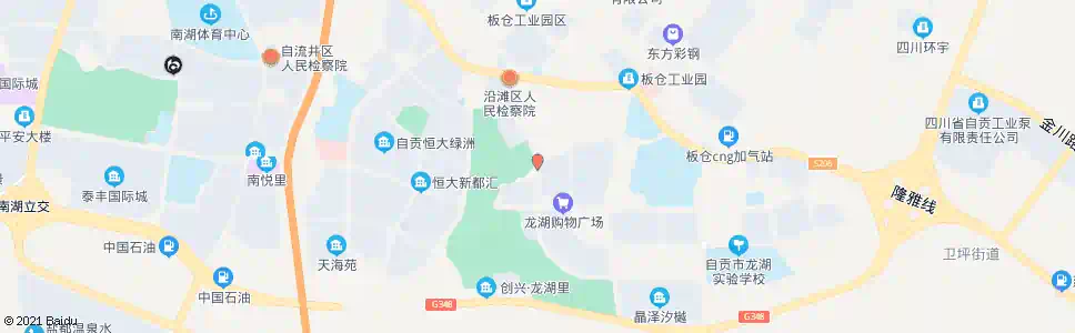 自贡王家大院_公交站地图_自贡公交_妙搜公交查询2025