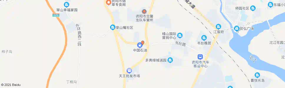 资阳电缆厂_公交站地图_资阳公交_妙搜公交查询2025