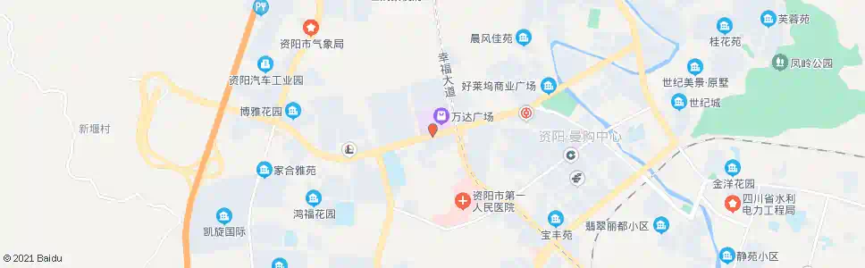 资阳马鞍路口_公交站地图_资阳公交_妙搜公交查询2025