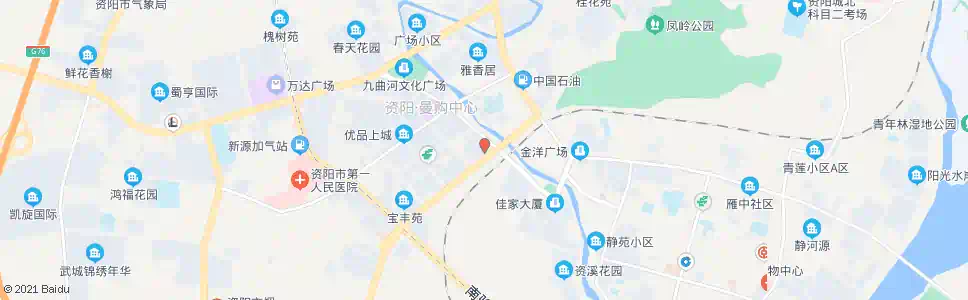 资阳二车队_公交站地图_资阳公交_妙搜公交查询2025
