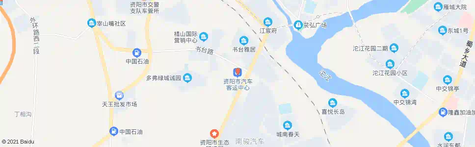 资阳松涛客运站_公交站地图_资阳公交_妙搜公交查询2025