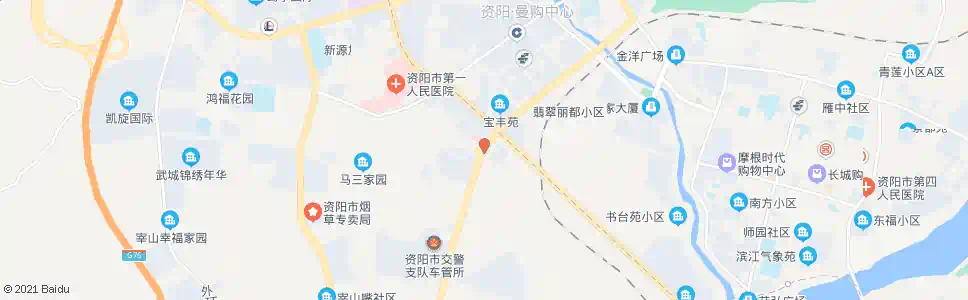 资阳石灰桥_公交站地图_资阳公交_妙搜公交查询2025