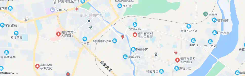 资阳西门桥_公交站地图_资阳公交_妙搜公交查询2025