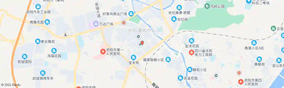 资阳雁江区法院_公交站地图_资阳公交_妙搜公交查询2025