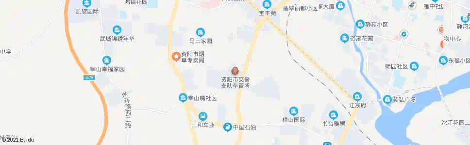 资阳市交警队_公交站地图_资阳公交_妙搜公交查询2025