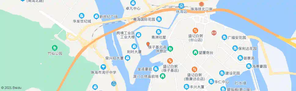 澳門水上街_巴士站地圖_澳門巴士_妙搜巴士搜尋2025